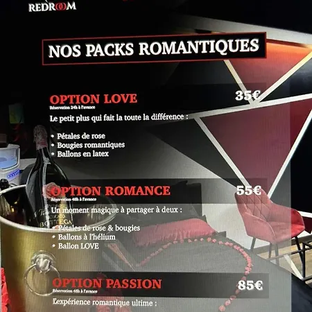 Redroom Privatif & Nuit Romantique A Deux * Voiron